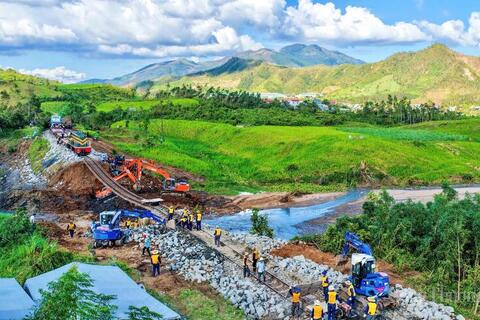 Gấp rút thông tuyến đường sắt Bắc - Nam đoạn qua Gia Lai, Đắk Lắk