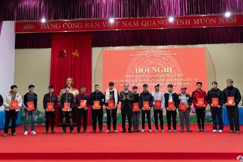 Xã Kim Anh: 34 công dân sẵn sàng lên đường thực hiện nghĩa vụ quân sự