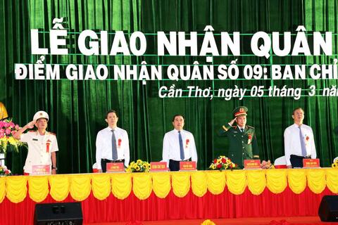 Hơn 5.100 thanh niên Cần Thơ lên đường bảo vệ Tổ quốc