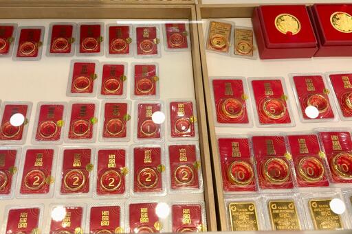 Giá vàng giảm tiếp, xuống mức thấp nhất 3 tuần qua