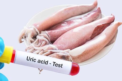 Thời điểm ăn mực không làm axit uric tăng vọt