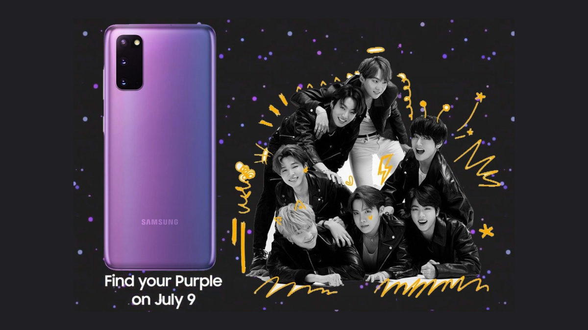 samsung 20s bts edition