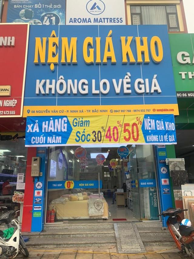 Nệm giá kho khai trương nhiều chi nhánh phía Bắc dịp cuối năm - Ảnh 3.