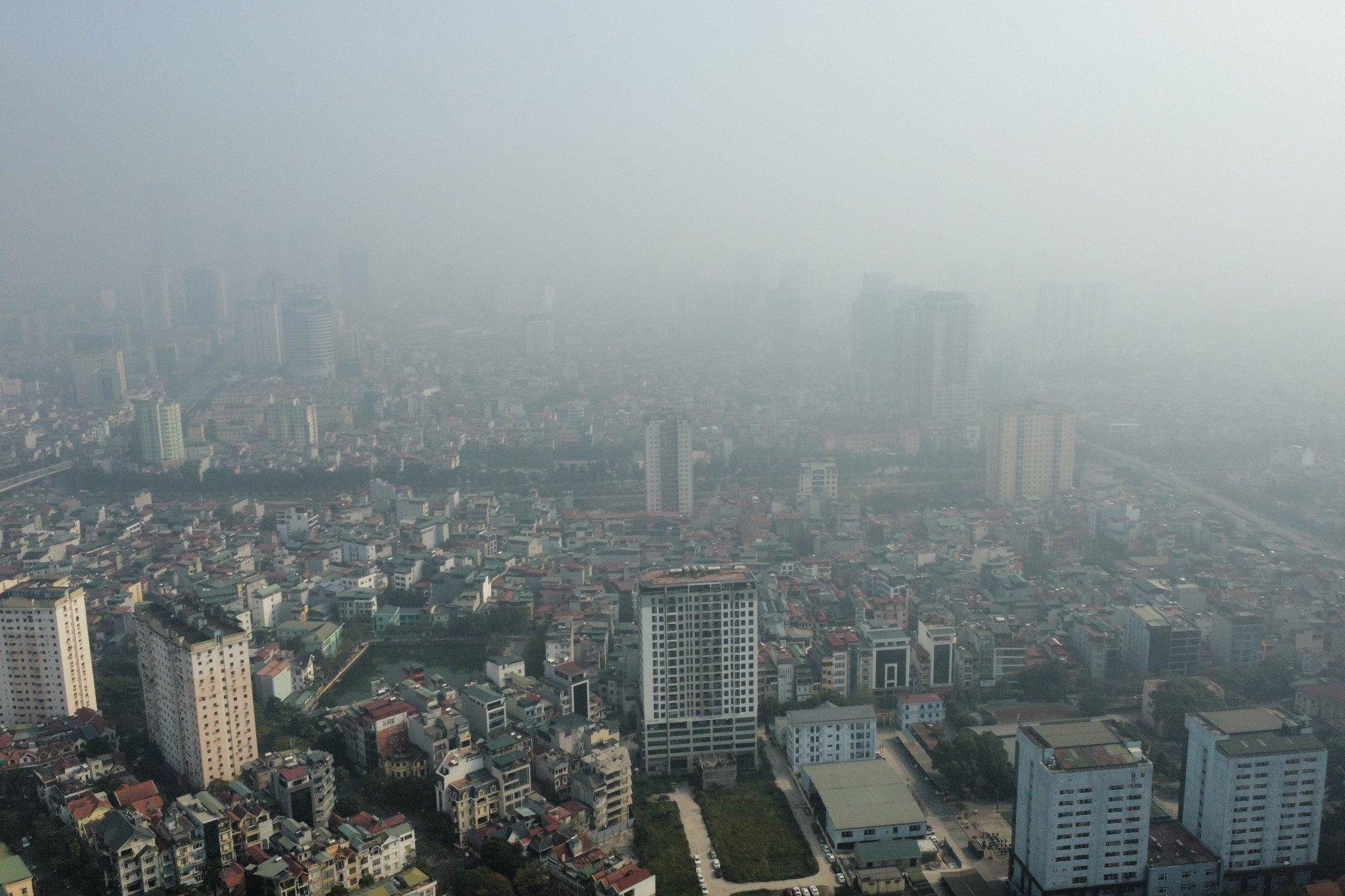 o nhiem khong Ha Noi,  chi so o nhiem khong khi anh 10