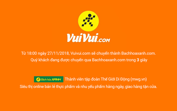 Thế Giới Di Động “hồi sinh” VuiVui.com, chuẩn bị trở lại chiến trường TMĐT khốc liệt? - Ảnh 1.