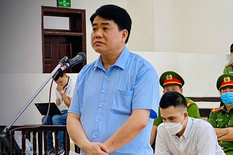 Cựu Chủ tịch UBND TP Hà Nội Nguyễn Đức Chung.