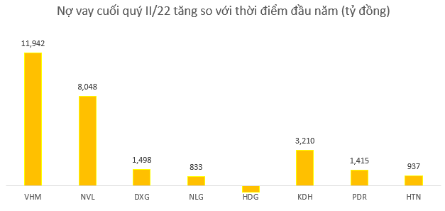 So sánh hệ số nợ của các doanh nghiệp bất động sản - Ảnh 2.