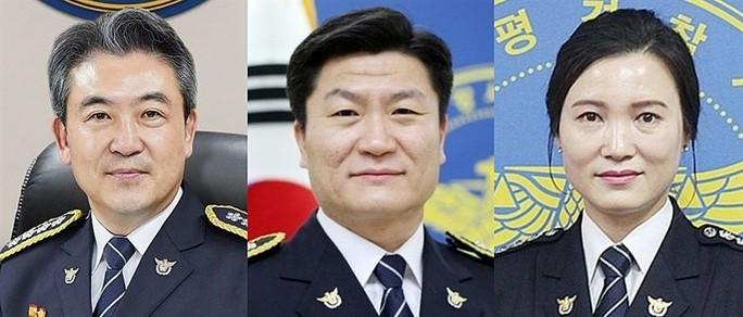 Từ trái qua: Ông Yoon Hee-keun, Lee Im-jae và bà Ryu Mi-jin. Ảnh: NPA.