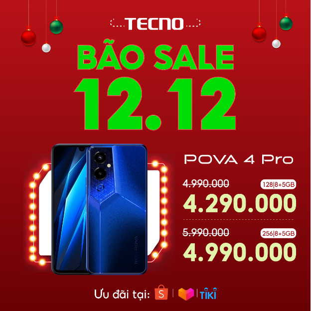 Tecno sale sập sàn trong ngày 12 tháng 12 - Ảnh 3.