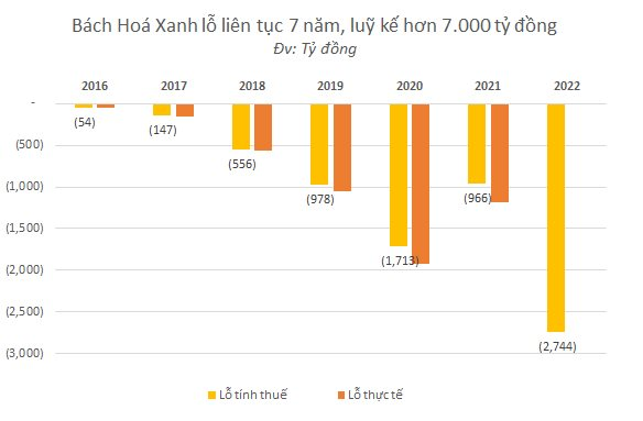 "Gà vàng" chưa đẻ trứng của Thế giới di động: Bách Hoá Xanh lỗ luỹ kế 7.000 tỷ, An Khang lỗ hơn 300 tỷ và MWG Cambodia lỗ hơn 600 tỷ - Ảnh 2.