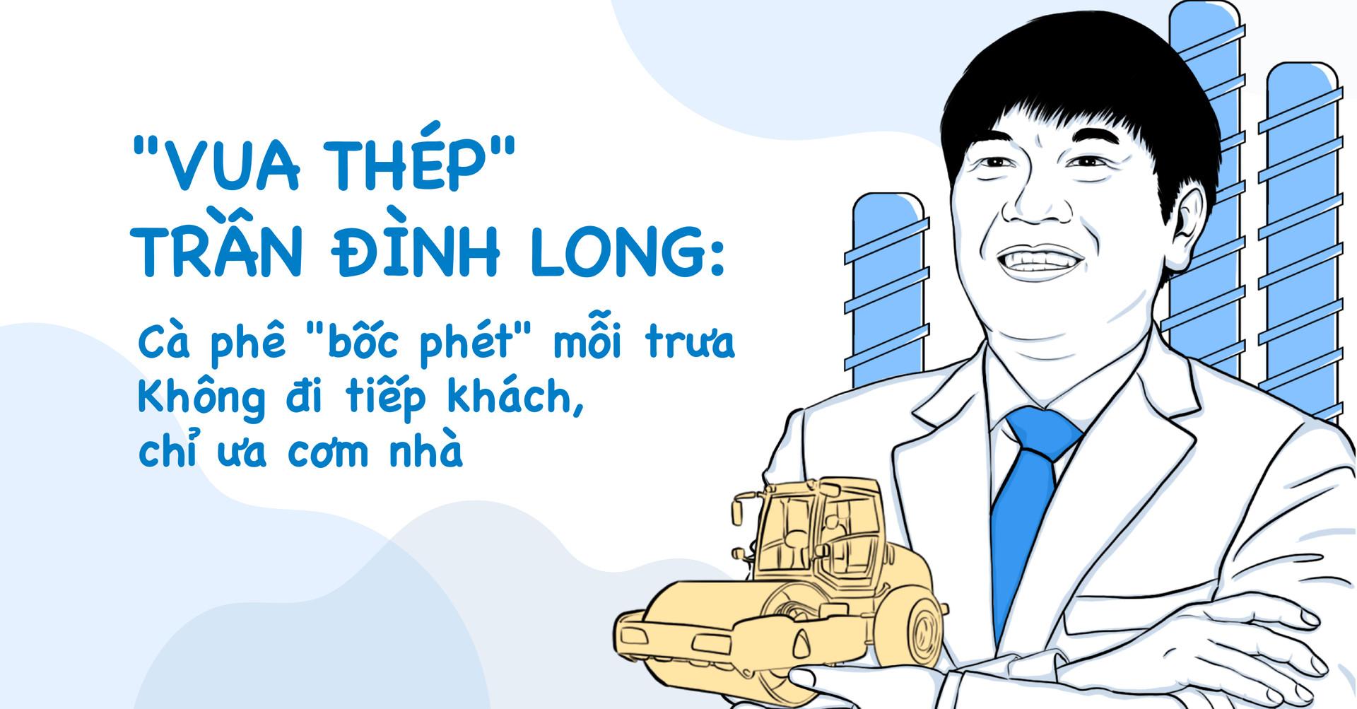 "Vua thép" Trần Đình Long: Cà phê "bốc phét" mỗi trưa, không đi tiếp khách, chỉ ưa cơm nhà - Ảnh 1.