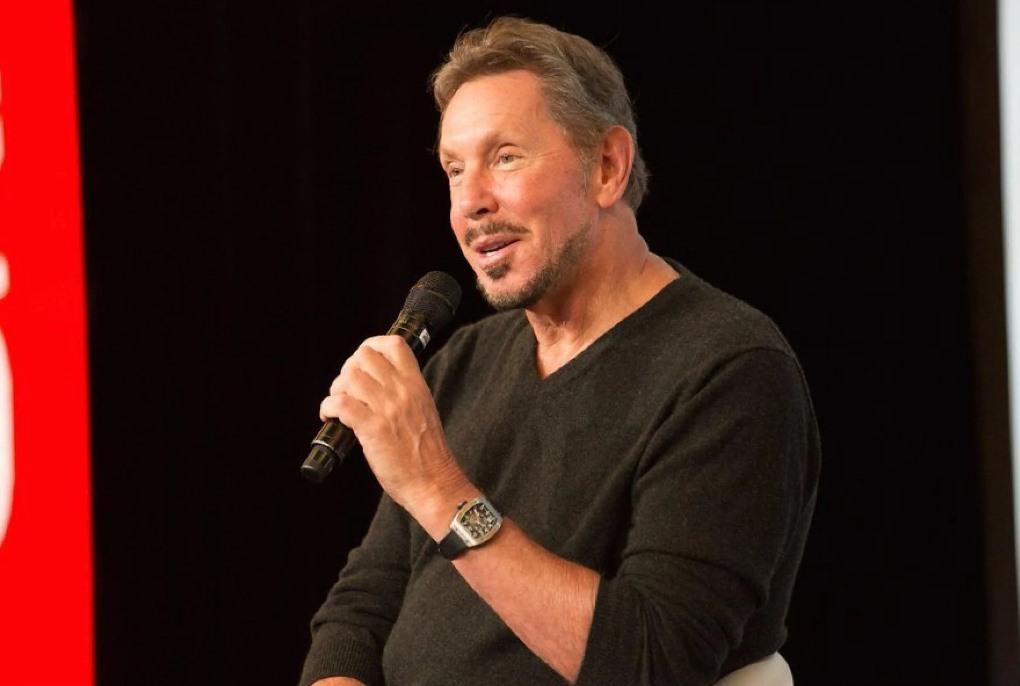 Larry Ellison, nhà sáng lập Oracle. Ảnh: @OracleCloud/Twitter