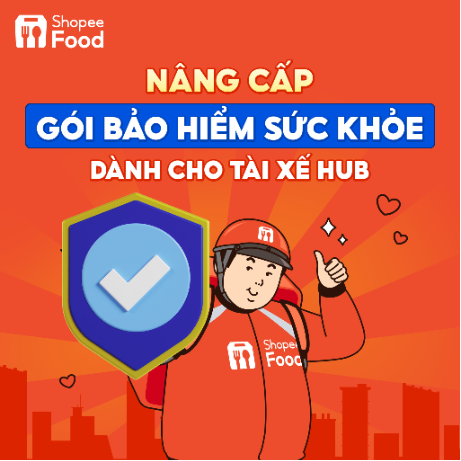 ShopeeFood hỗ trợ đồng thời hai gói bảo hiểm cho tài xế - Ảnh 1.