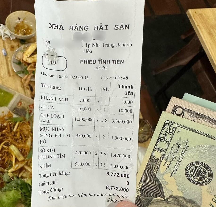 Dân sinh - Tp.Nha Trang: Kiểm tra nhà hàng tính 3 khách ăn 11,8kg hải sản giá 8,7 triệu đồng (Hình 3).