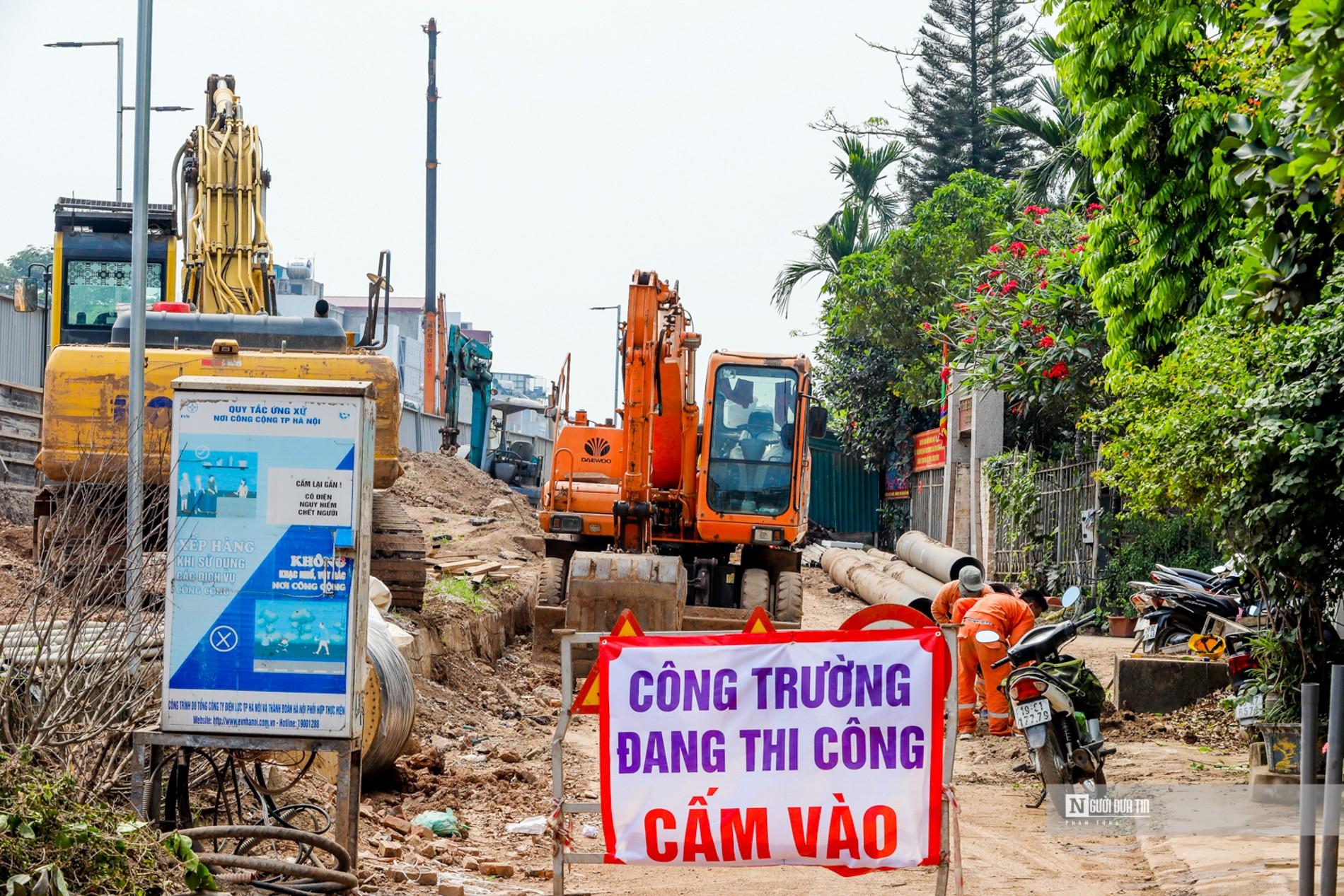 Dân sinh - Hà Nội: Hạ cốt đê mở rộng đường Âu Cơ - Nghi Tàm (Hình 9).