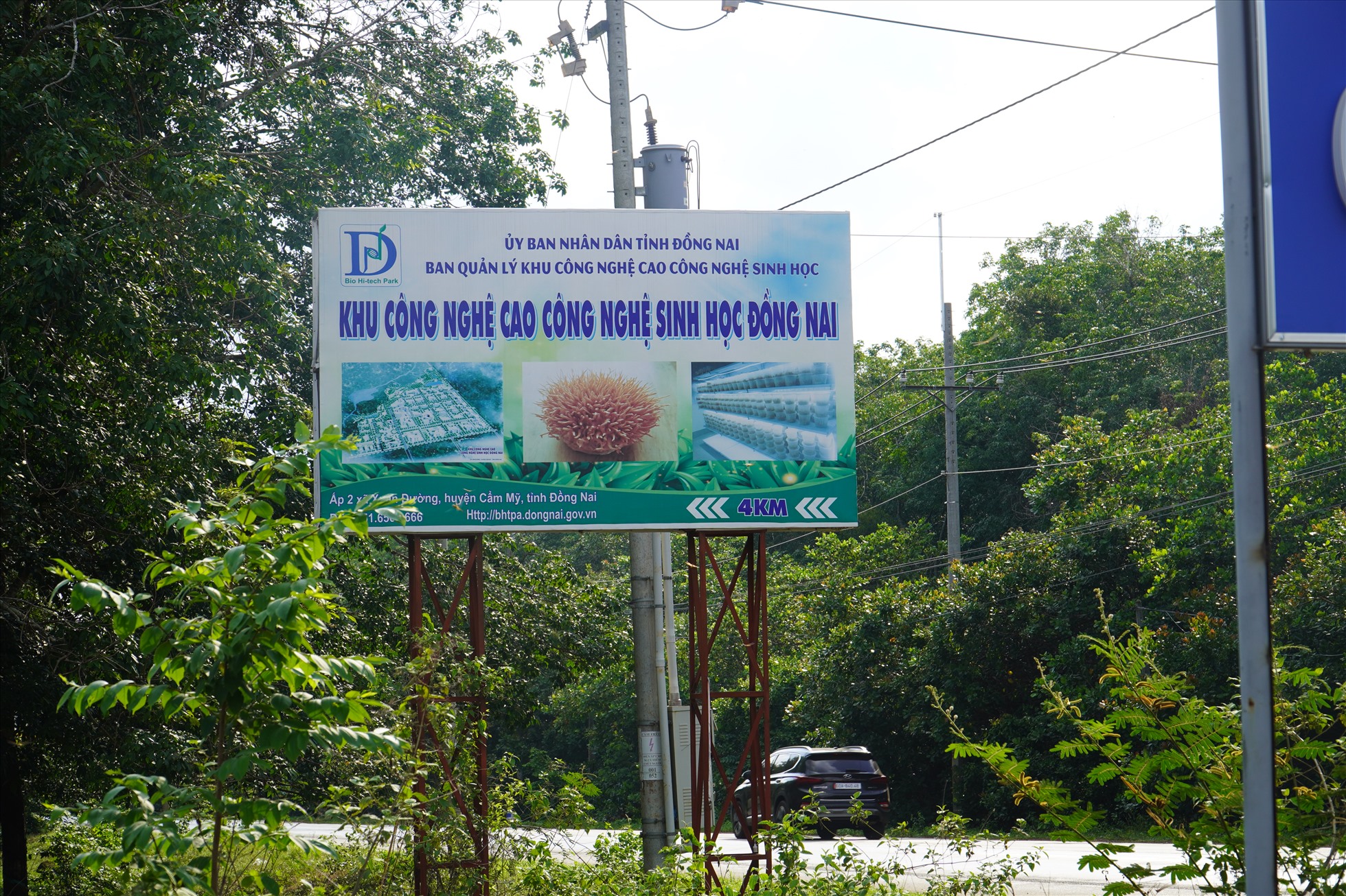 Khu công nghệ cao công nghệ sinh học Đồng Nai tại xã Xuân Đường, huyện Cẩm Mỹ, tỉnh Đồng Nai. Ảnh: Hà Anh Chiến