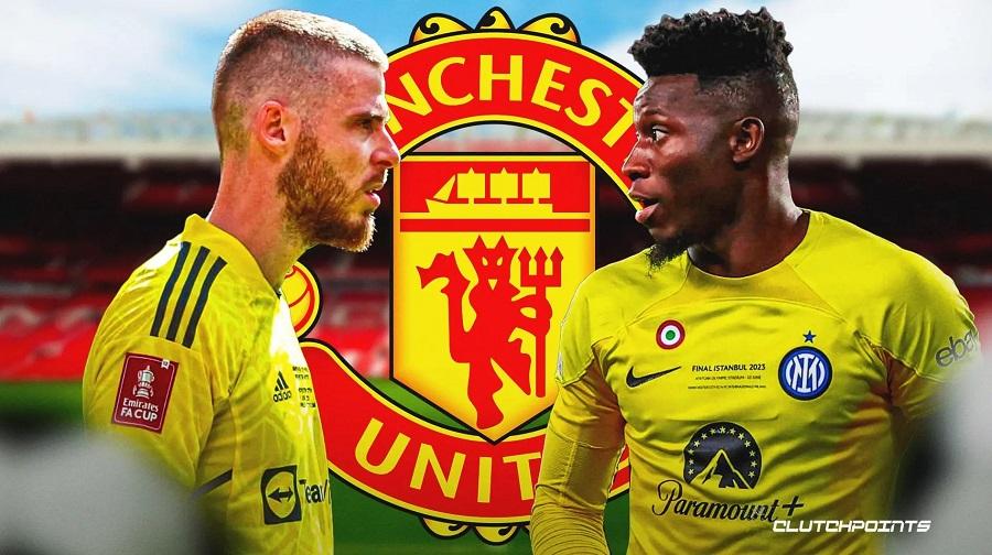 Man United đang nhắm đến Andre Onana để thay De Gea. Ảnh: Clutch points