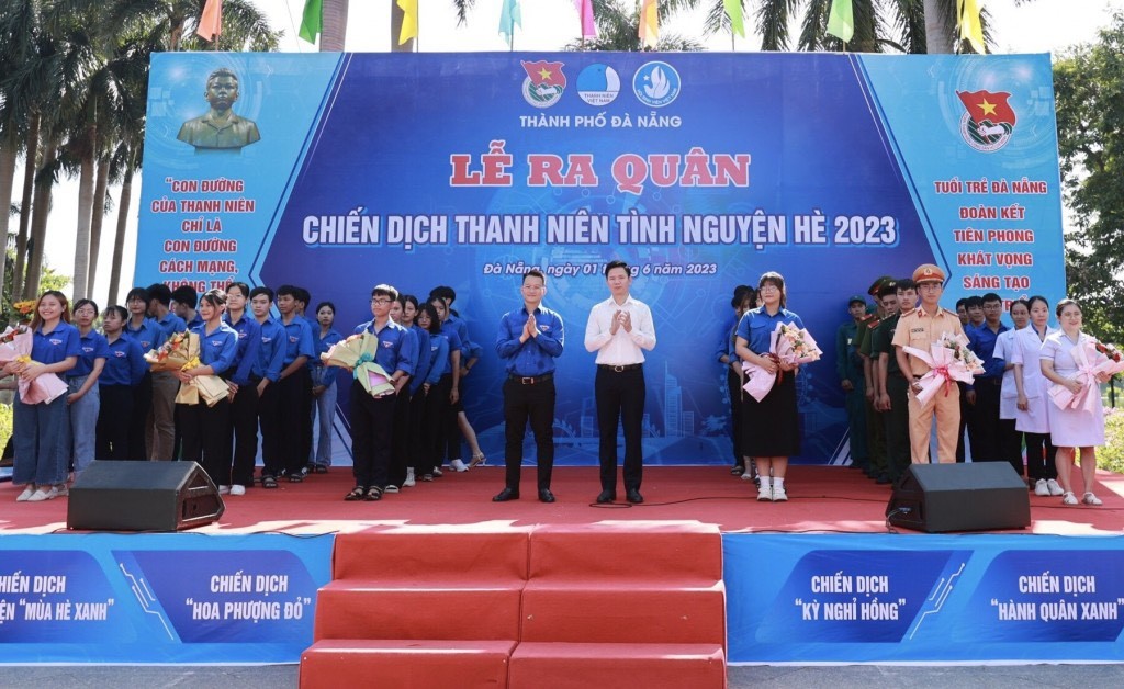 Chiến dịch Thanh niên Tình nguyện Hè năm 2023 diễn ra từ ngày 1/5 đến hết ngày 15/9. (Ảnh: Đoàn Minh)