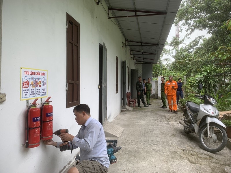 Chương Mỹ hoàn thành tổng kiểm tra điều kiện phòng cháy, chữa cháy