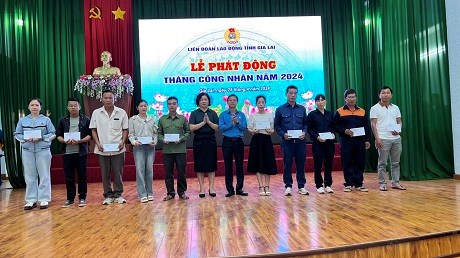 Gia Lai xây nhà, động viên, tri ân người lao động trong Tháng Công nhân