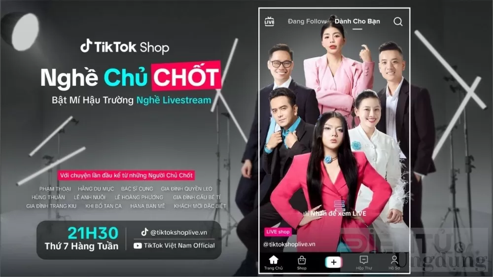 TikTok Shop chính thức ra mắt chương trình thực tế 'Nghề Chủ Chốt'