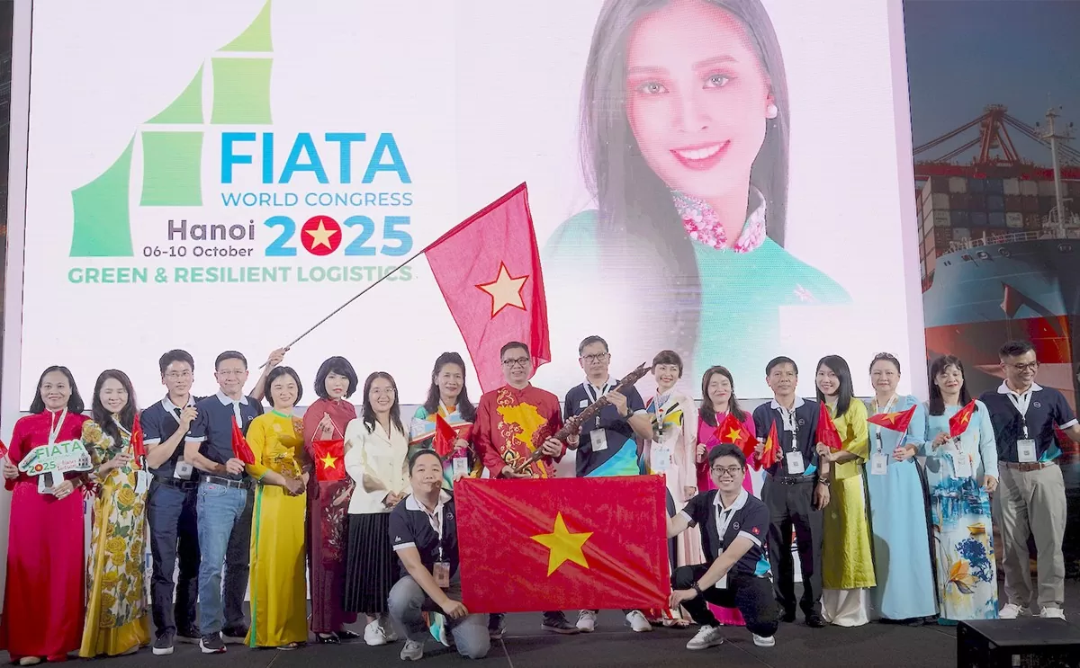 Tham dự FWC 2024, đại diện Việt Nam, Đoàn giao dịch thương mại ngành logistics tại Panama do Hiệp hội Doanh nghiệp dịch vụ Logistics Việt Nam (VLA) chủ trì tổ chức với 25 thành viên đoàn. (Ảnh: Thy Hằng)