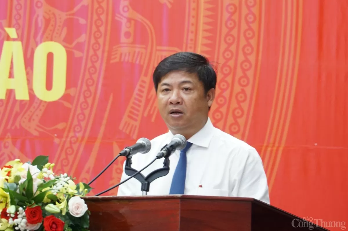 Bí thư Tỉnh ủy Quảng Nam Lương Nguyễn Minh Triết phát biểu chào mừng Hội nghị Bí thư Tỉnh ủy Quảng Nam Lương Nguyễn Minh Triết phát biểu chào mừng Hội nghị