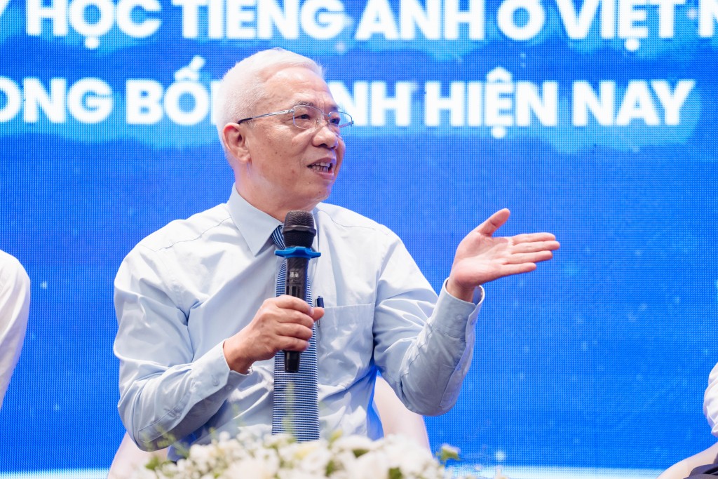 PGS.TS. Lê Văn Canh chia sẻ quan điểm tại buổi Tọa đàm.