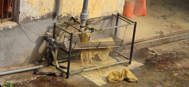 Nhà máy chế xuất hoa hòe khắc phục ô nhiễm sau phản ánh của Báo Lao Động