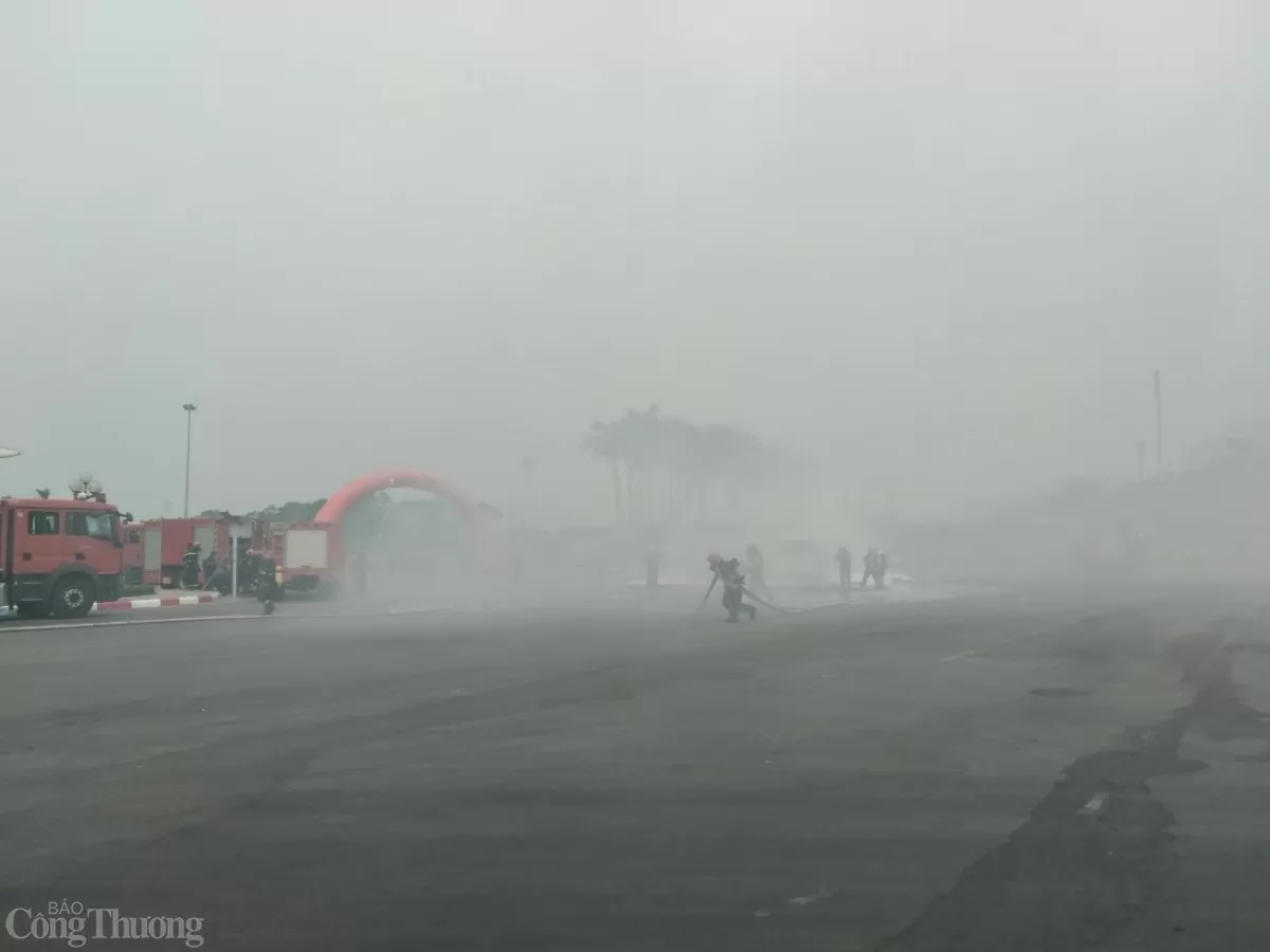 Diễn tập ứng phó sự cố hóa chất độc Thành phố Hà Nội năm 2024 Diễn tập ứng phó sự cố hóa chất độc Thành phố Hà Nội năm 2024