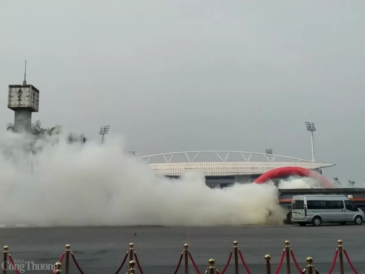 Diễn tập ứng phó sự cố hóa chất độc Thành phố Hà Nội năm 2024 Diễn tập ứng phó sự cố hóa chất độc Thành phố Hà Nội năm 2024