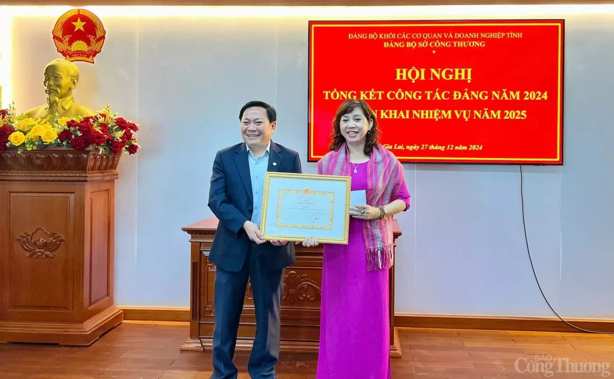Đảng bộ Sở Công thương Gia Lai triển khai nhiệm vụ công tác năm 2025 Đảng bộ Sở Công thương Gia Lai triển khai nhiệm vụ công tác năm 2025