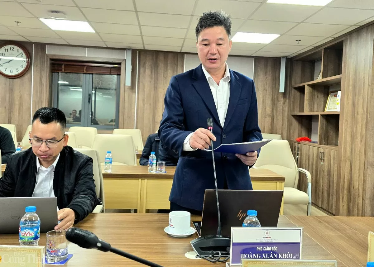 Bộ Công Thương làm việc với PTC1 về công tác cấp điện Tết và năm 2025 Bộ Công Thương làm việc với PTC1 về công tác cấp điện Tết và năm 2025