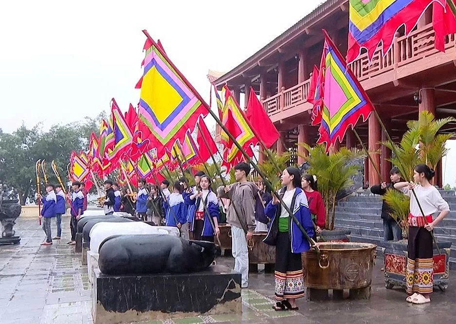 Lễ Dâng trâu tế trời đền Chín Gian có gì đặc biệt?