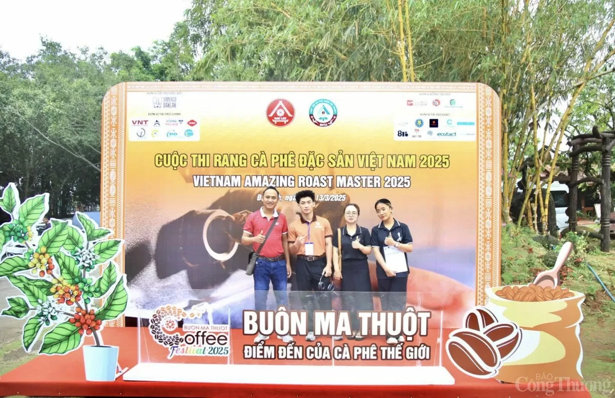 Khai mạc Cuộc thi Rang cà phê đặc sản Việt Nam 2025 Khai mạc Cuộc thi Rang cà phê đặc sản Việt Nam 2025