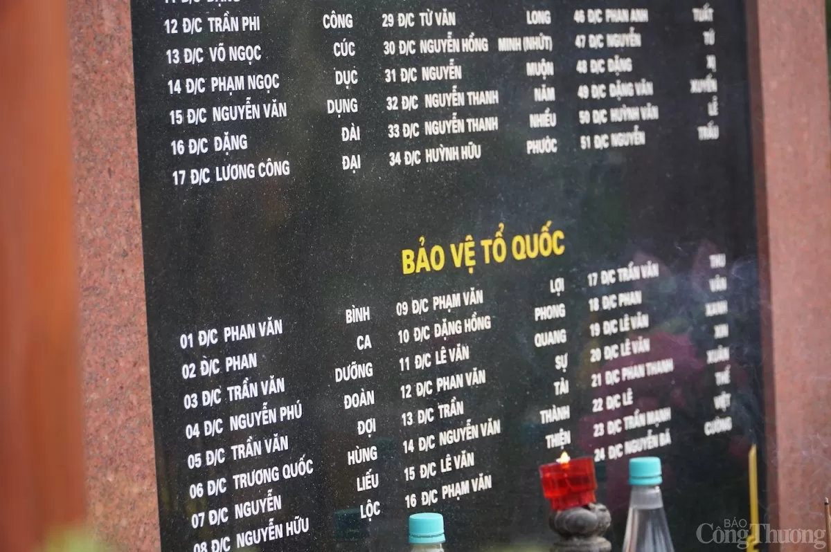 Bia tưởng niệm các anh hùng liệt sỹ tại đình Nại Nam, trong đó có tên 10 người con Quảng Nam, Đà Nẵng đã anh dũng hi sinh trong trận chiến Gạc ma 1988 Bia tưởng niệm các anh hùng liệt sỹ tại đình Nại Nam, trong đó có tên 10 người con Quảng Nam, Đà Nẵng đã anh dũng hi sinh trong trận chiến Gạc ma 1988