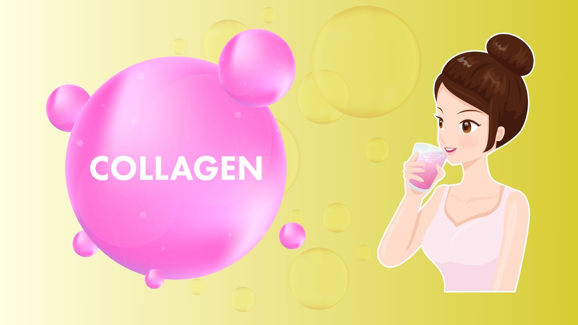 Thực phẩm giàu collagen cho làn da tươi trẻ. Đồ hoạ: Đinh Đinh