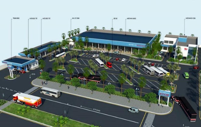 Sẵn sàng thi công trạm dừng nghỉ trên cao tốc ở Hà Tĩnh