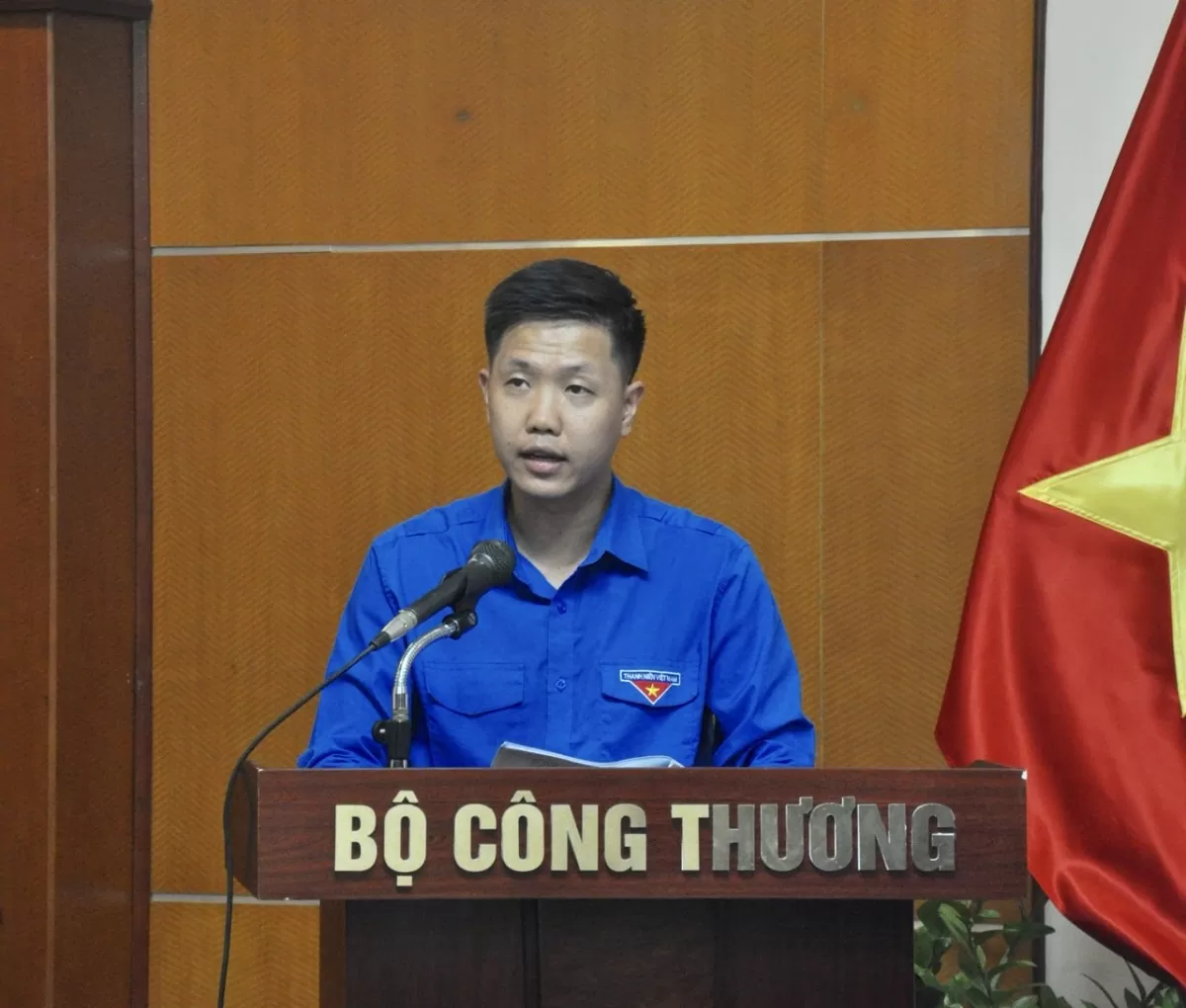 Hoàng Trần Phương - Phó Bí thư Đoàn thanh niên Bộ Công Thương Hoàng Trần Phương - Phó Bí thư Đoàn thanh niên Bộ Công Thương