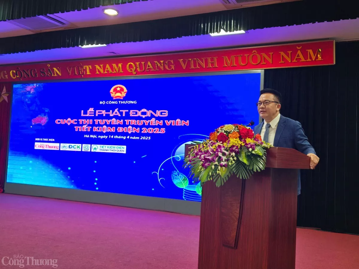 Bộ Công Thương tổ chức cuộc thi tuyên truyền viên tiết kiệm điện: Mạng xã hội sẽ 'dậy sóng' xanh Bộ Công Thương tổ chức cuộc thi tuyên truyền viên tiết kiệm điện: Mạng xã hội sẽ 'dậy sóng' xanh