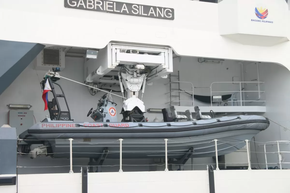 Tàu cao tốc đa năng trang bị trên tàu tuần tra Gabriela Silang, hỗ trợ thực hiện các nhiệm vụ tìm kiếm, cứu nạn và tuần tra biển Tàu cao tốc đa năng trang bị trên tàu tuần tra Gabriela Silang, hỗ trợ thực hiện các nhiệm vụ tìm kiếm, cứu nạn và tuần tra biển
