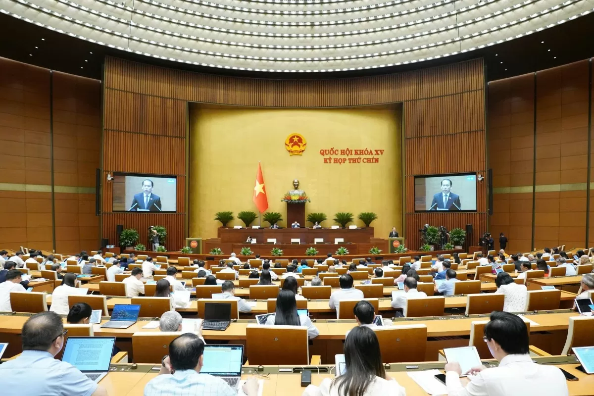 Quốc hội trình bày Báo cáo giải trình, tiếp thu, chỉnh lý dự thảo Luật Thuế thu nhập doanh nghiệp (sửa đổi)