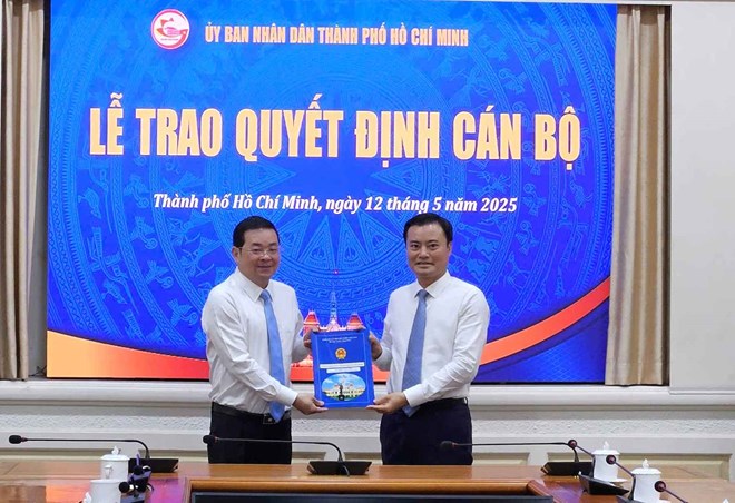 Bổ nhiệm Giám đốc Sở Nông nghiệp và Môi trường TPHCM