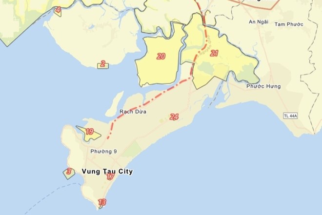 10 dự án được kêu gọi đầu tư tại TP Vũng Tàu