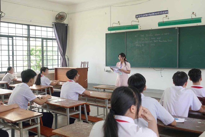 Hơn 11.000 thí sinh Đà Nẵng bước vào kỳ thi lớp 10 THPT