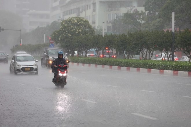 Dự báo khu vực mưa to hôm nay