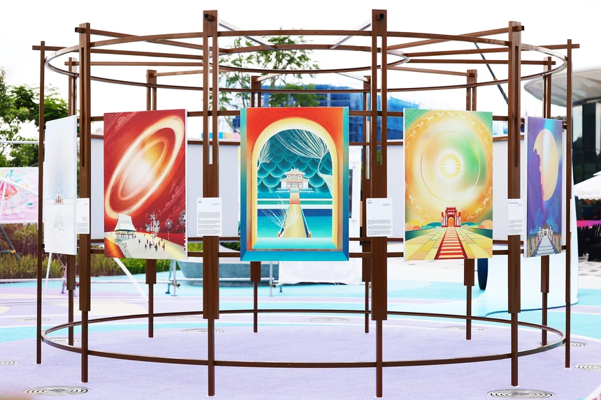 Thủy Nguyên quen mà lạ qua lăng kính nghệ thuật đương đại Thủy Nguyên quen mà lạ qua lăng kính nghệ thuật đương đại