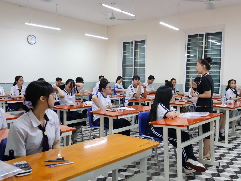 TP Hồ Chí minh có hơn 500 thí sinh bỏ thi môn tự chọn