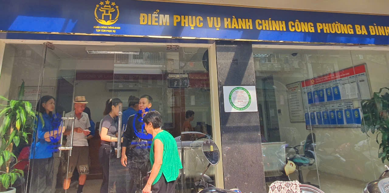 Thanh niên phường Ba Đình