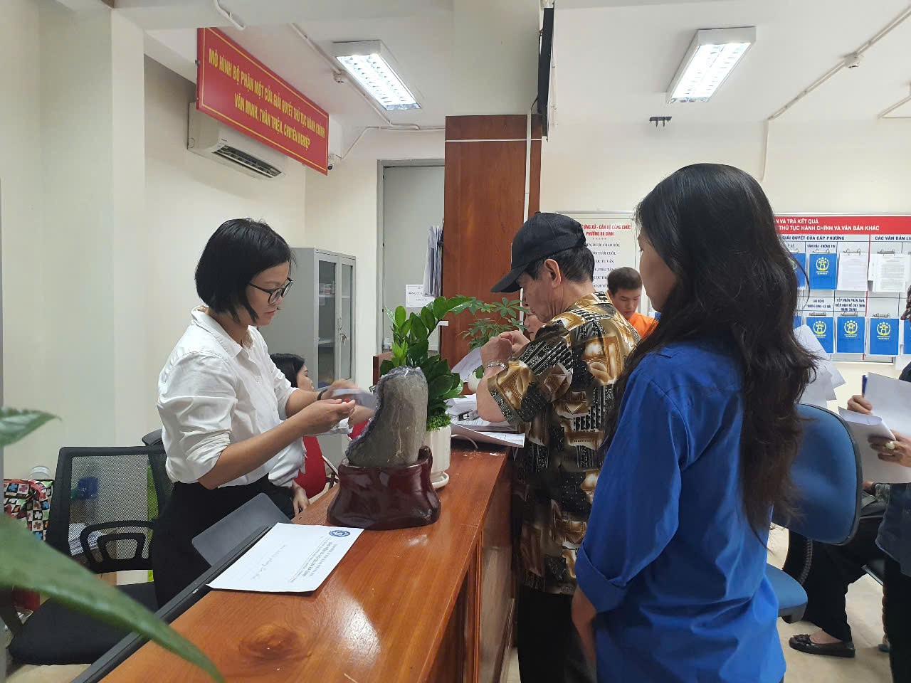 Thanh niên phường Ba Đình